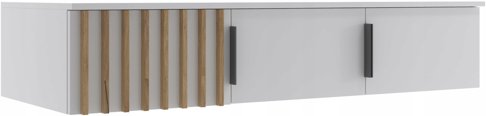 Nadstawka SORENTO 150 BIAŁY / DĄB CRAFT ZŁOTY