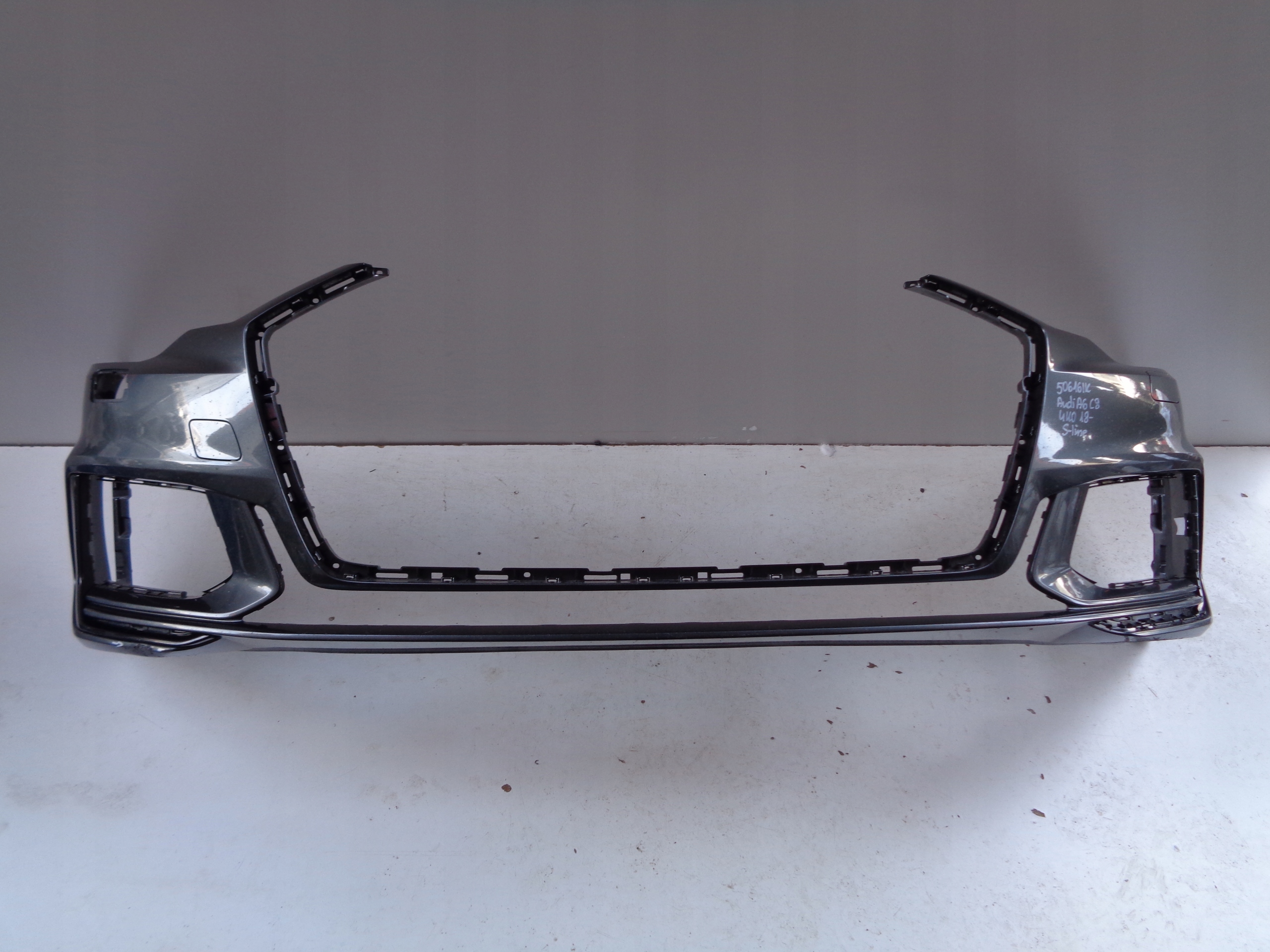 front bumper AUDI A6 C8 4K 4K0 18- S-LINE NR 50616