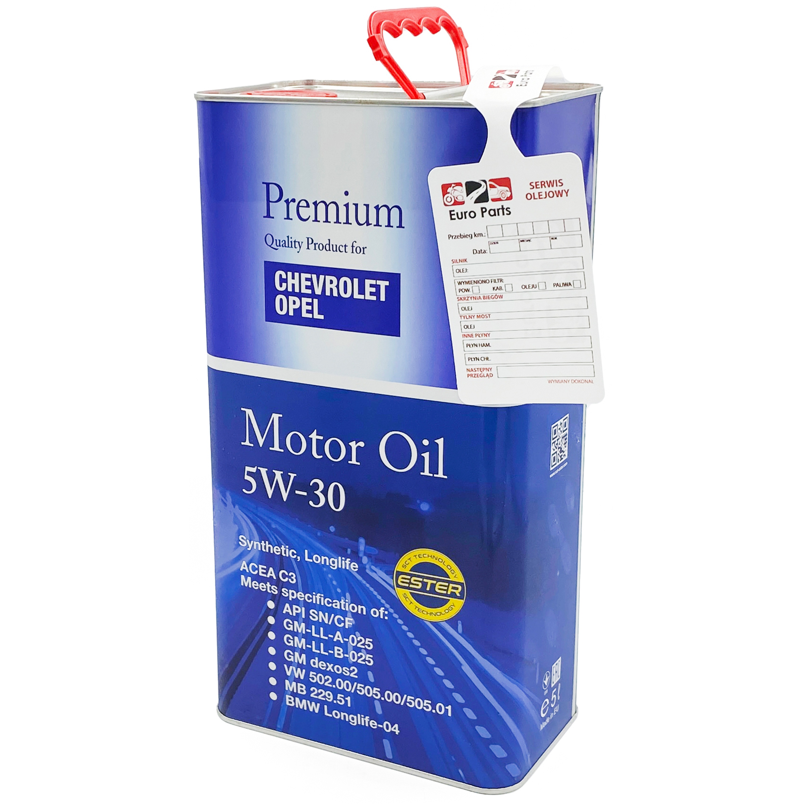 Olej syntetyczny 5W30 Fanfaro 5L DEXOS2 Opel C3