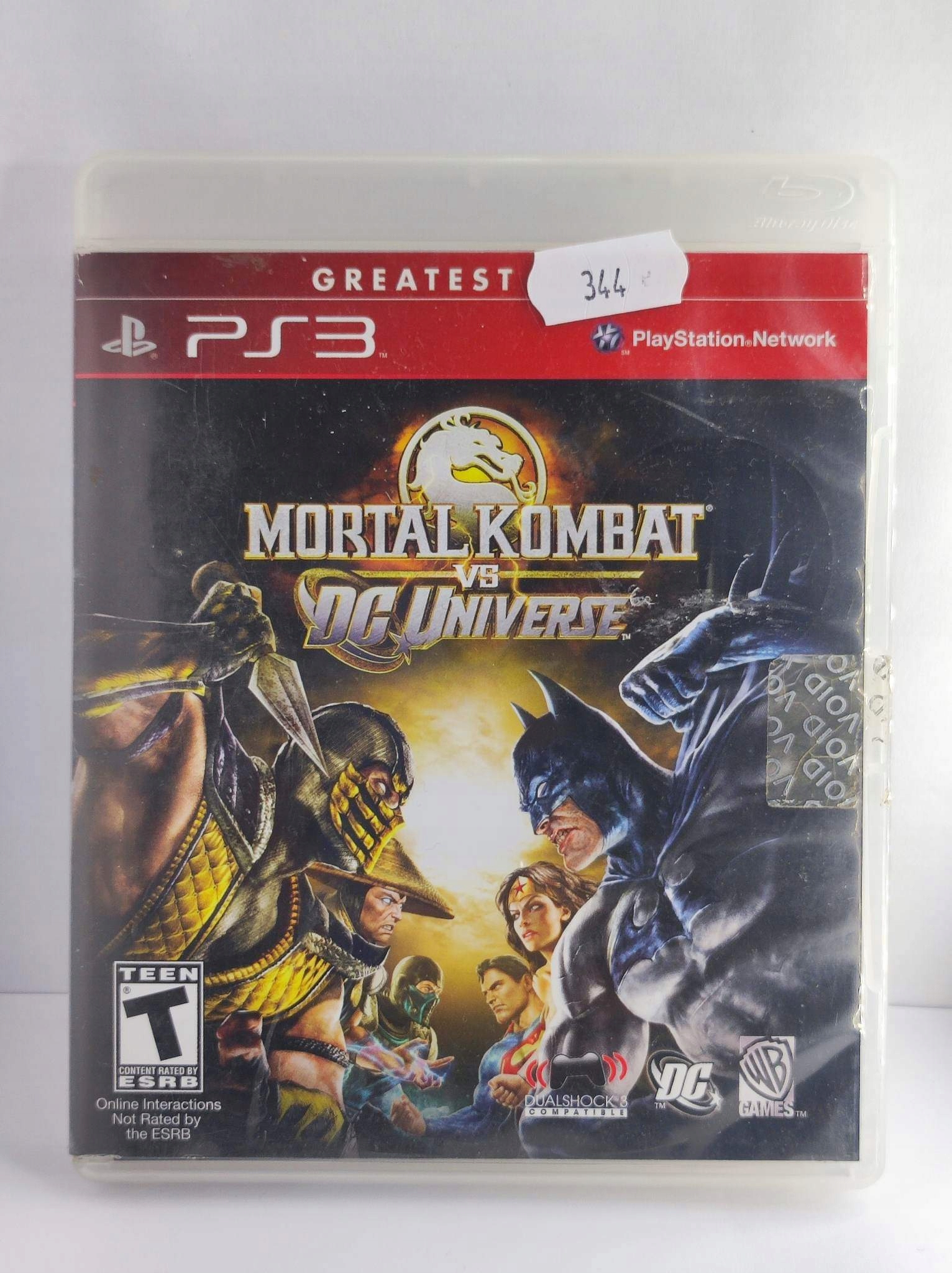 Mortal Kombat vs DC Universe PS3