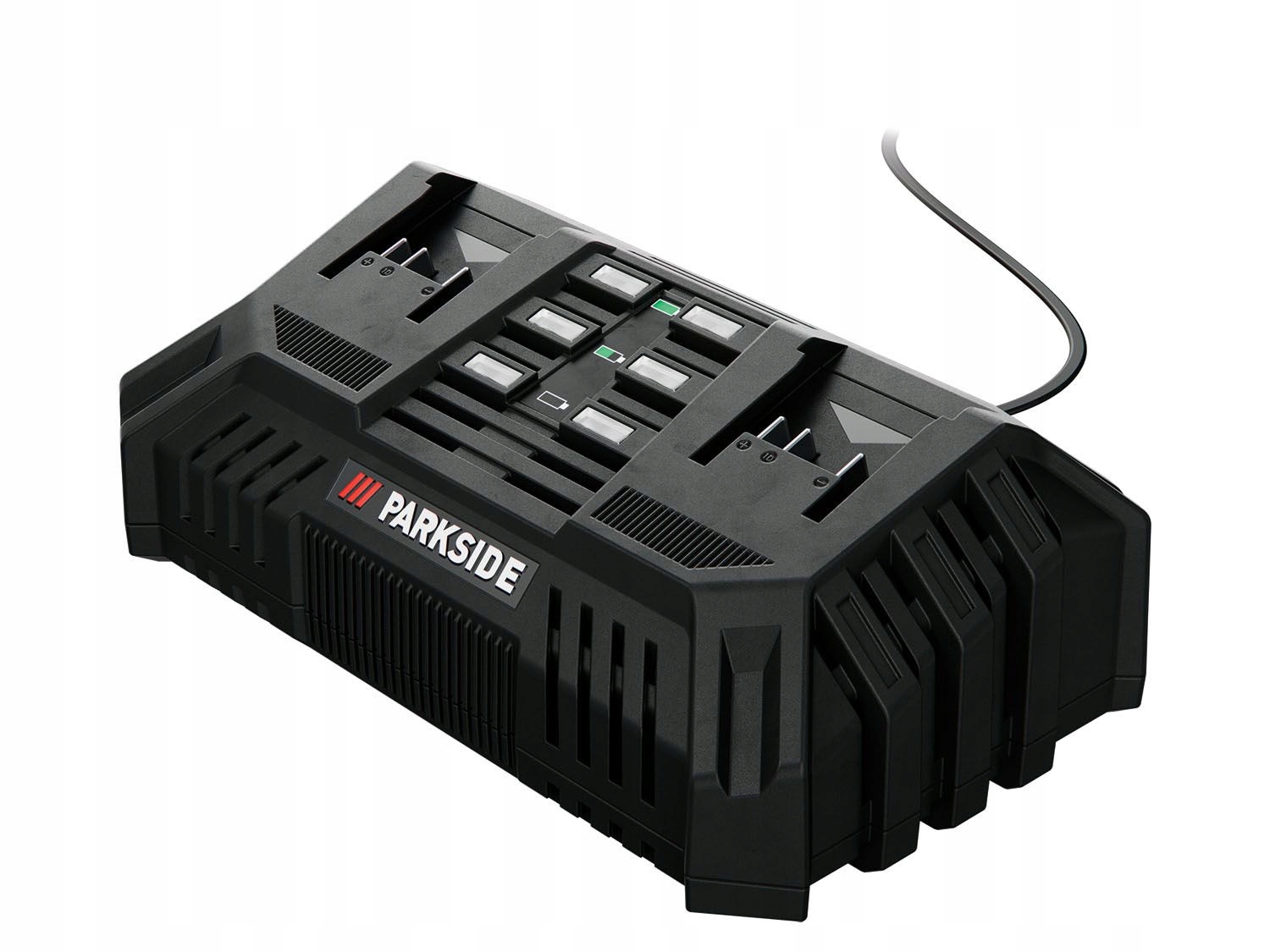 NOWA Podwójna ładowarka do akumulatorów PARKSIDE PDSLG 20 B1 220W 2x 4,5A Marka Parkside