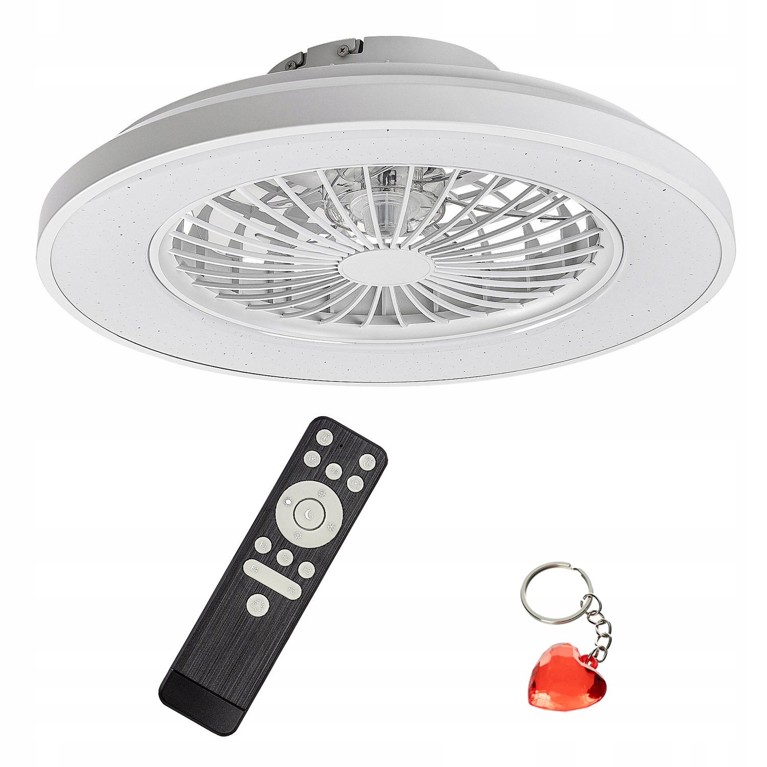 Stropná lampa s ventilátorom Led ventilátor 48 W s diaľkovým ovládaním DALFON2 7