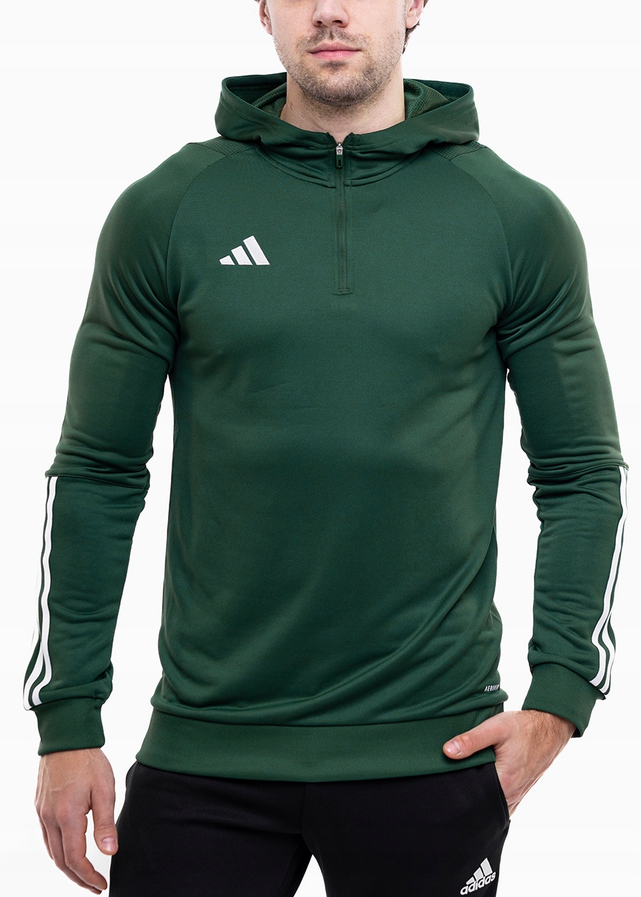 Pánská Mikina adidas s kapucí Sportovní mikina Zip 1/4 Tiro 23 vel XXL
