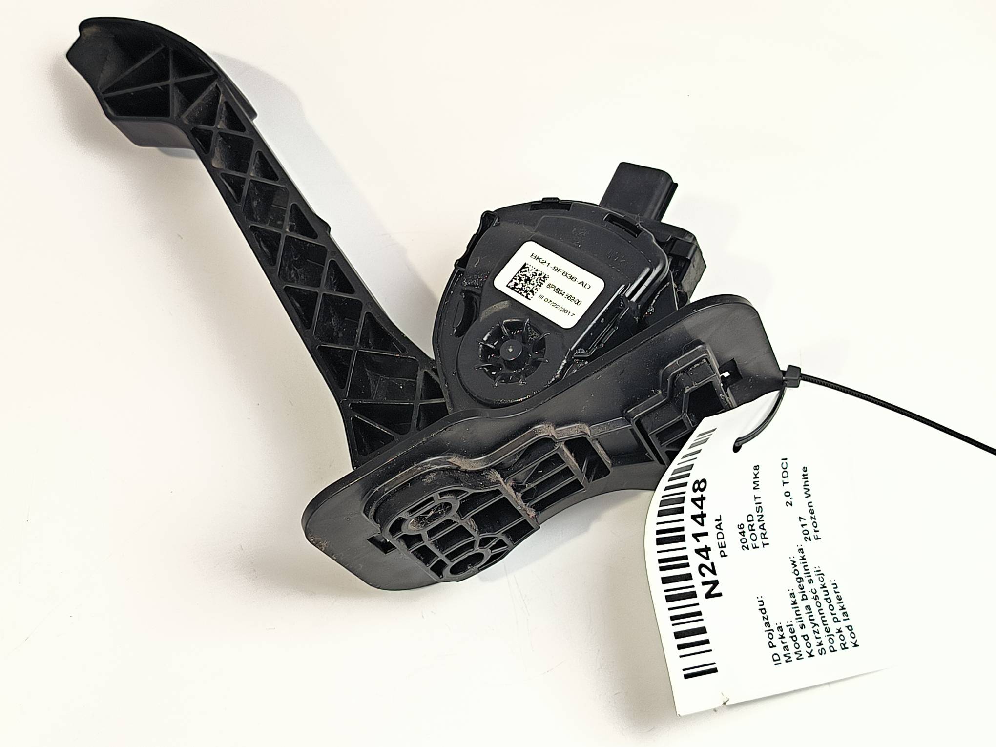 PEDAL BK21-9F836-AD FORD TRANSIT MK8