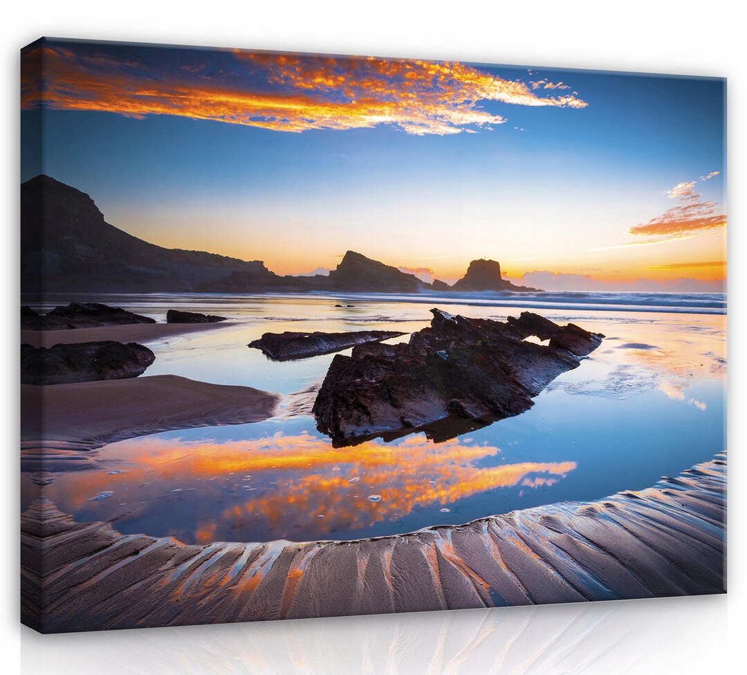 Obraz Na Plátně Canvas 100x75 Zátoka Hory Výhled