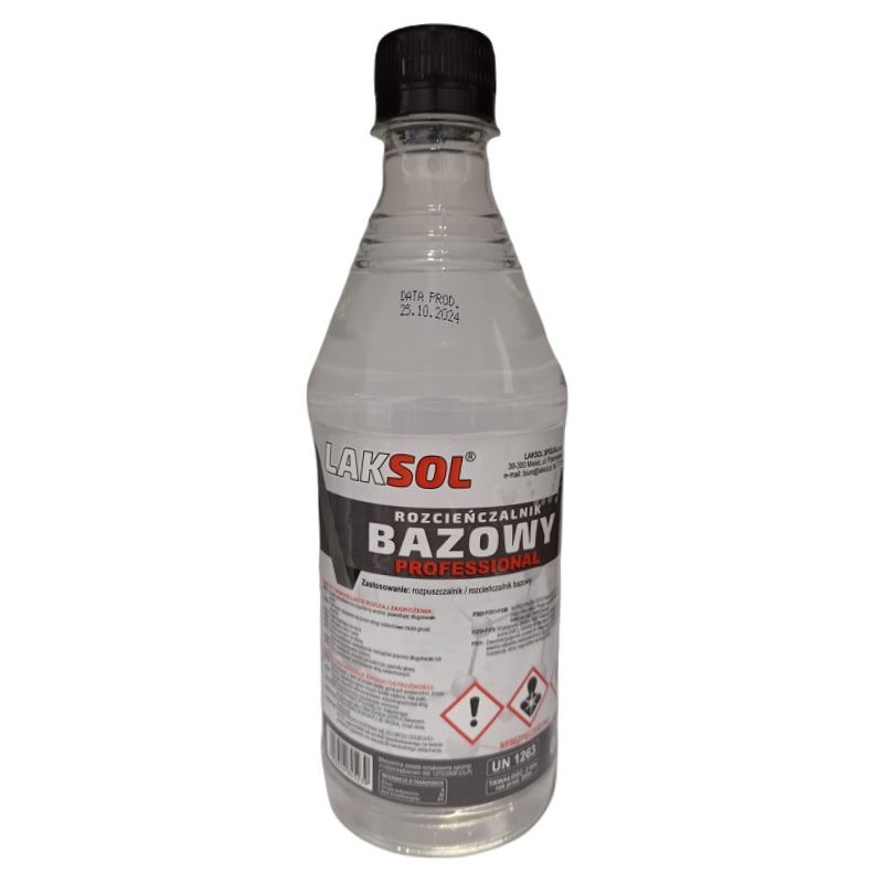 Rozcieńczalnik Bazowy Laksol butelka 0.5 L