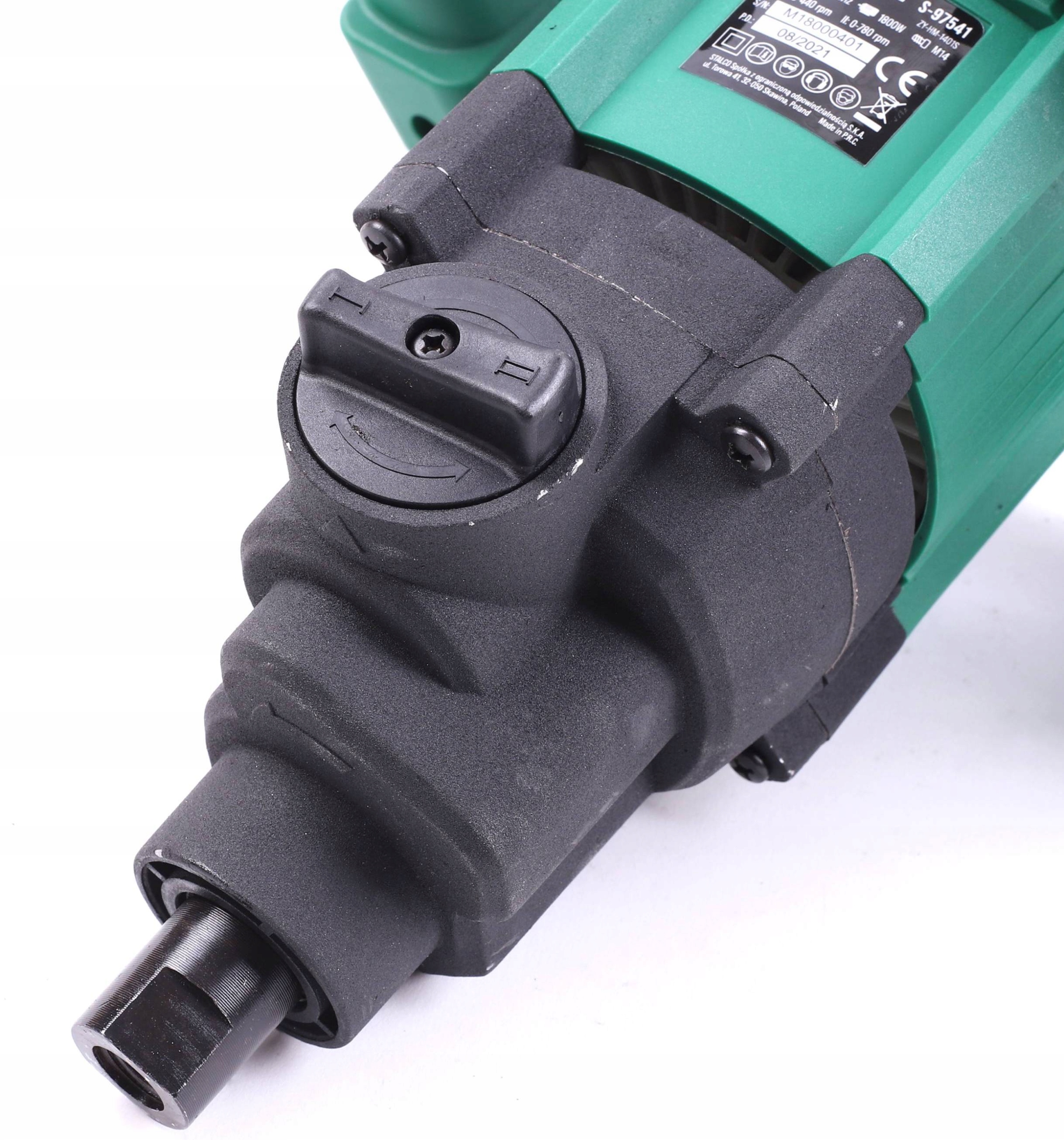 MIESZADŁO ELEKTRYCZNE MIESZARKA DO ZAPRAW 1800W Waga narzędzia 4.6 kg