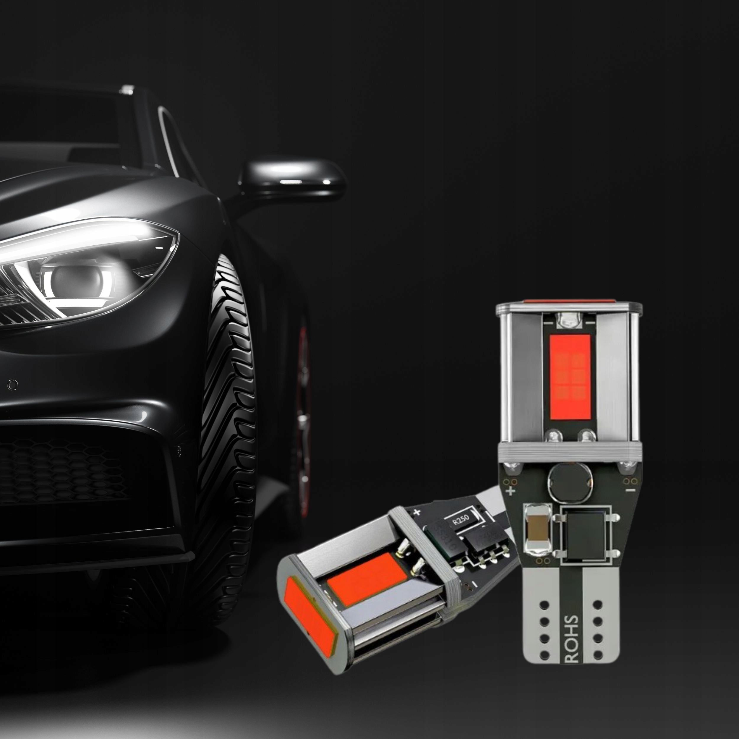 ŻARÓWKA LED W16W T15 CANBUS CZERWONA MOCNA 600LM YOBIS Rodzaj LED
