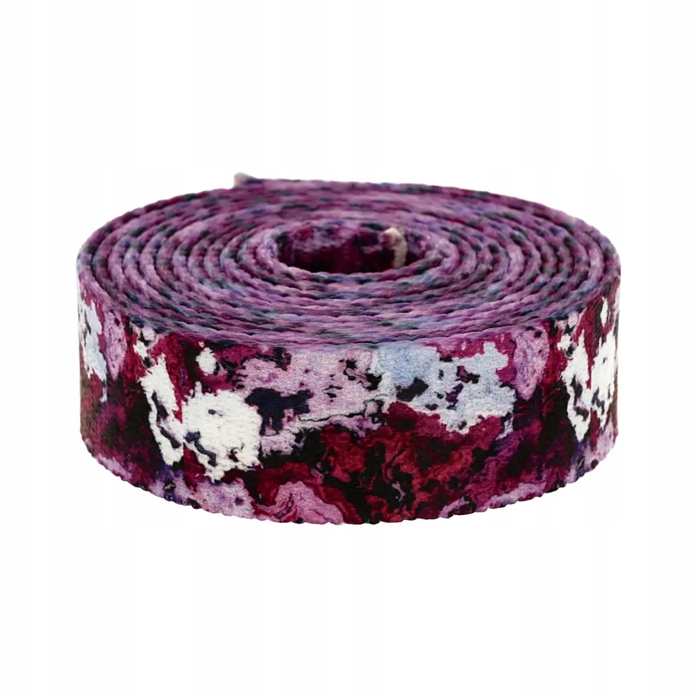 Popruh s potiskem Sublimace Wine Marble 48 m hladká 1,7 mm 37 mm