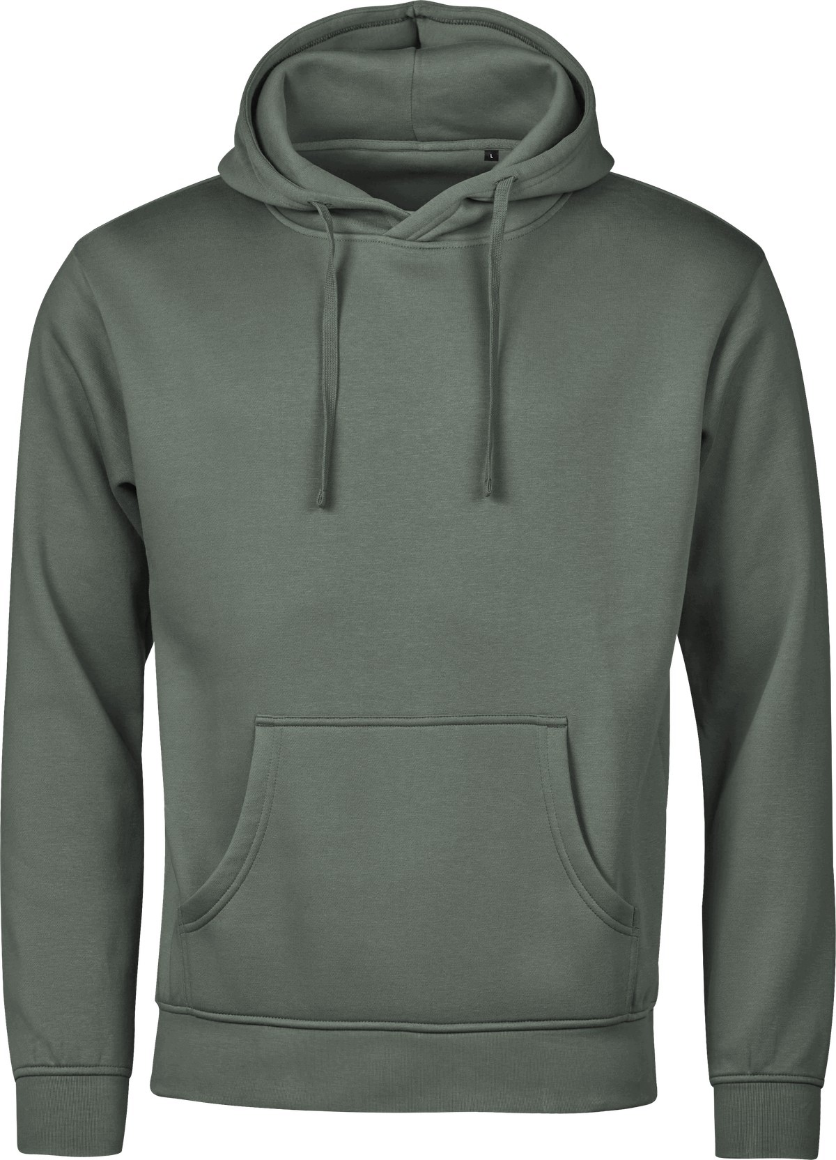 Pánská Mikina přes hlavu s kapucí Sweatshirt Tee Olivová vel. M