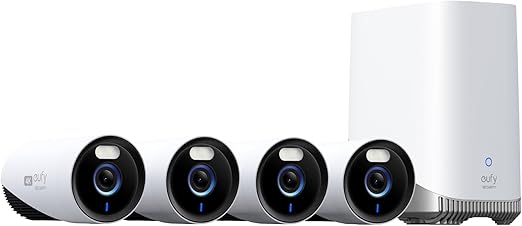 Sada 4 kamer Eufy eufyCam 3 E330 Professional 4K IP67