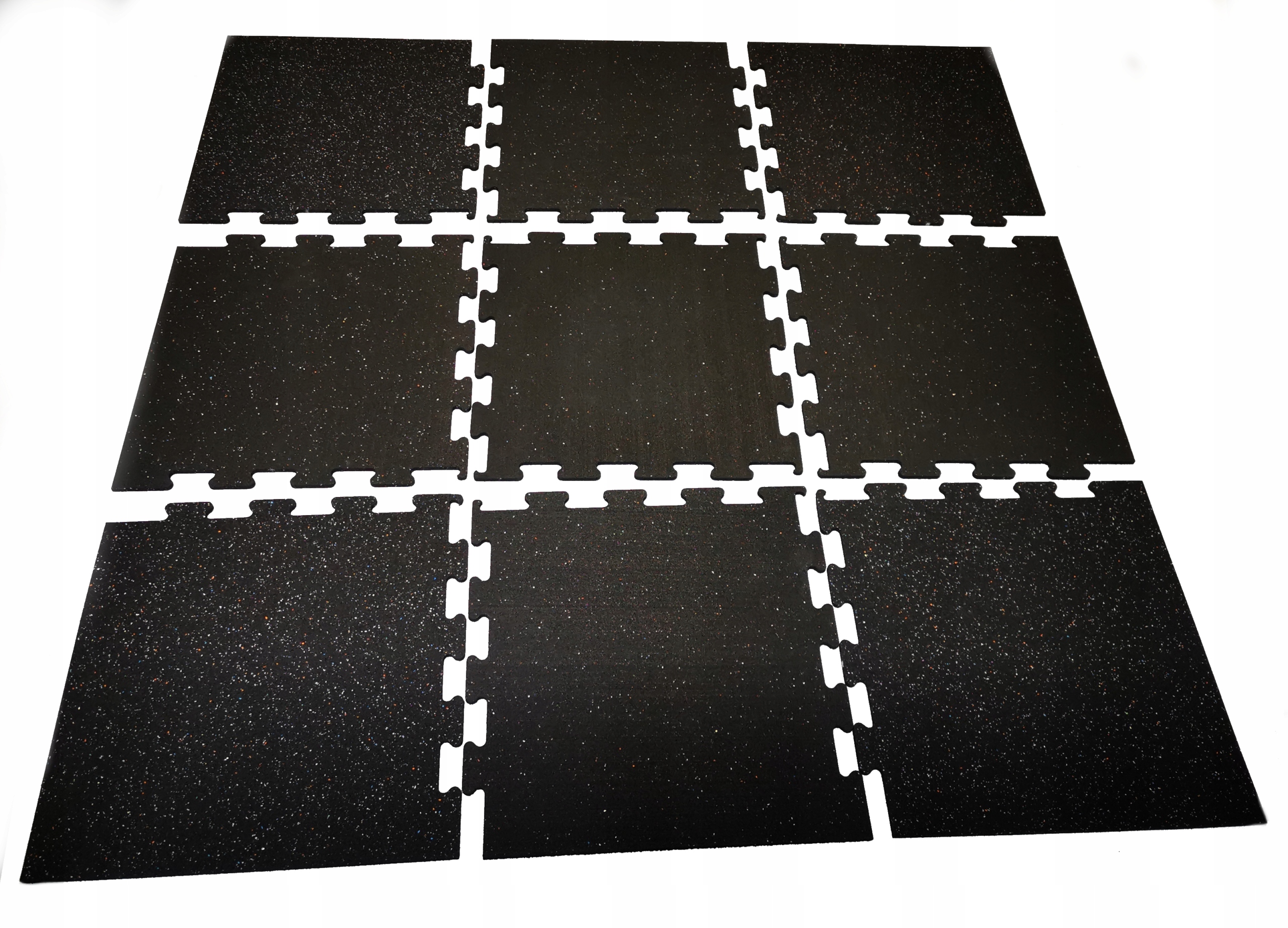 

Mata gumowa puzzle 10mm wyspa 150x150cm Crossfit