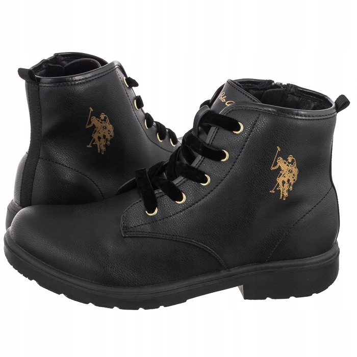Buty Trzewiki Botki Us Polo Assn. Yva003 Czarne