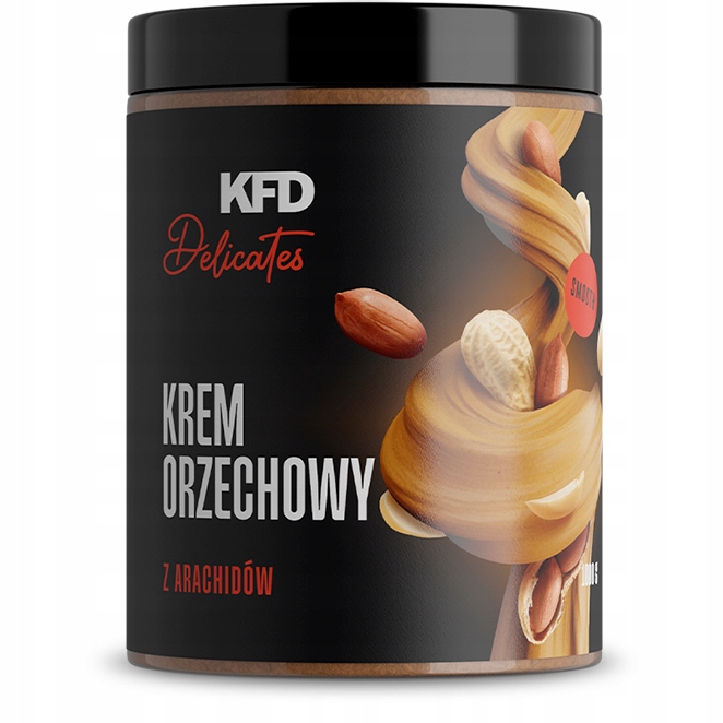 KFD KREM ARACHIDOWY 100% - WERSJA GŁADKA - 1000 G