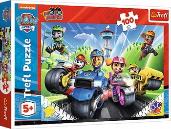 

Puzzle 100 Psi Patrol Ekipa Na Motorach 16430