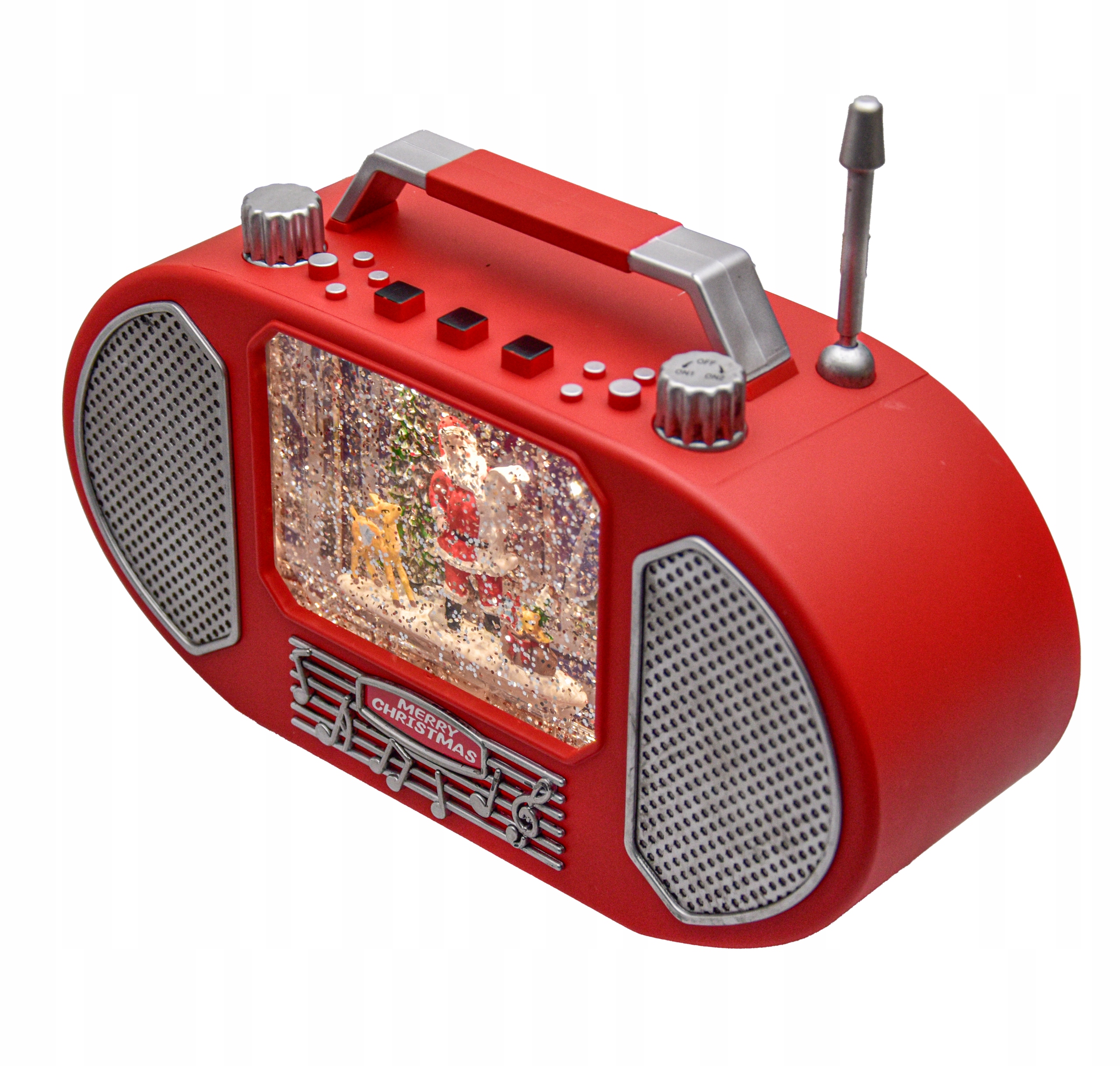 DEKORACJA ŚWIĄTECZNA LAMPION Z POZYTYWKĄ NA BATERIE USB RADIO MIKOŁAJ EAN (GTIN) 889440159062