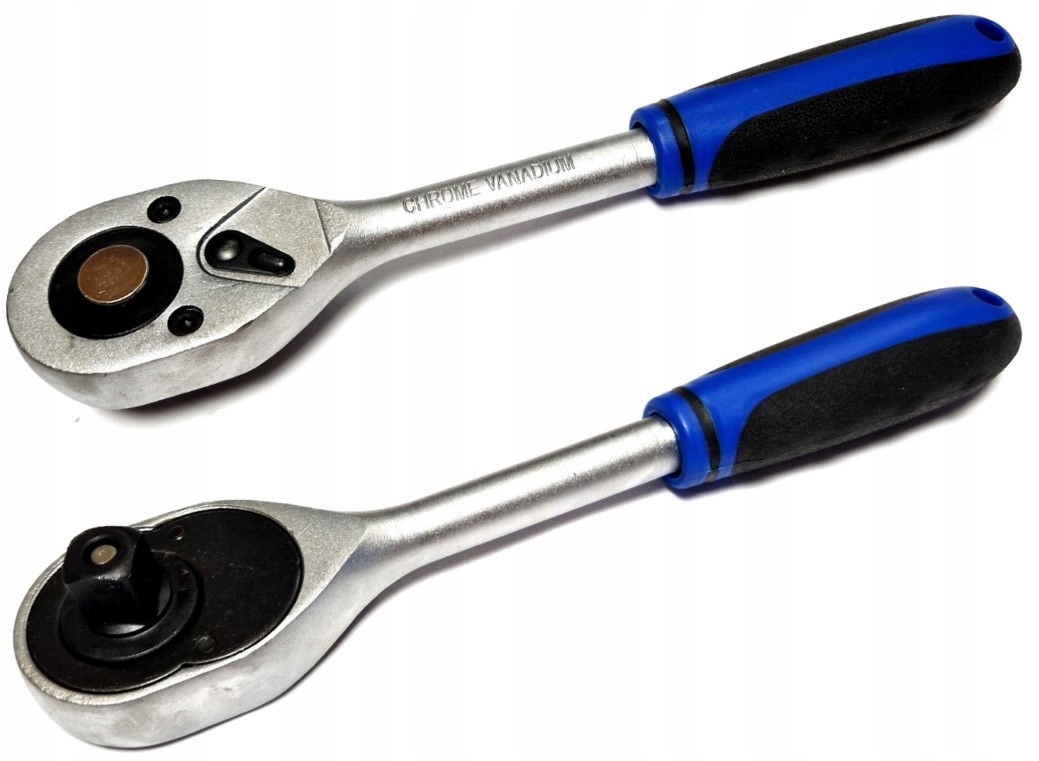

Grzechotka 1/2' 24 Zęby 250MM Mocna Cr-v Silver