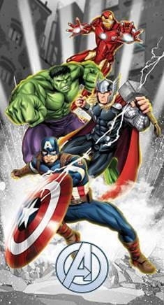 

Ręcznik Avangers Marvel 70x140 Bawełna