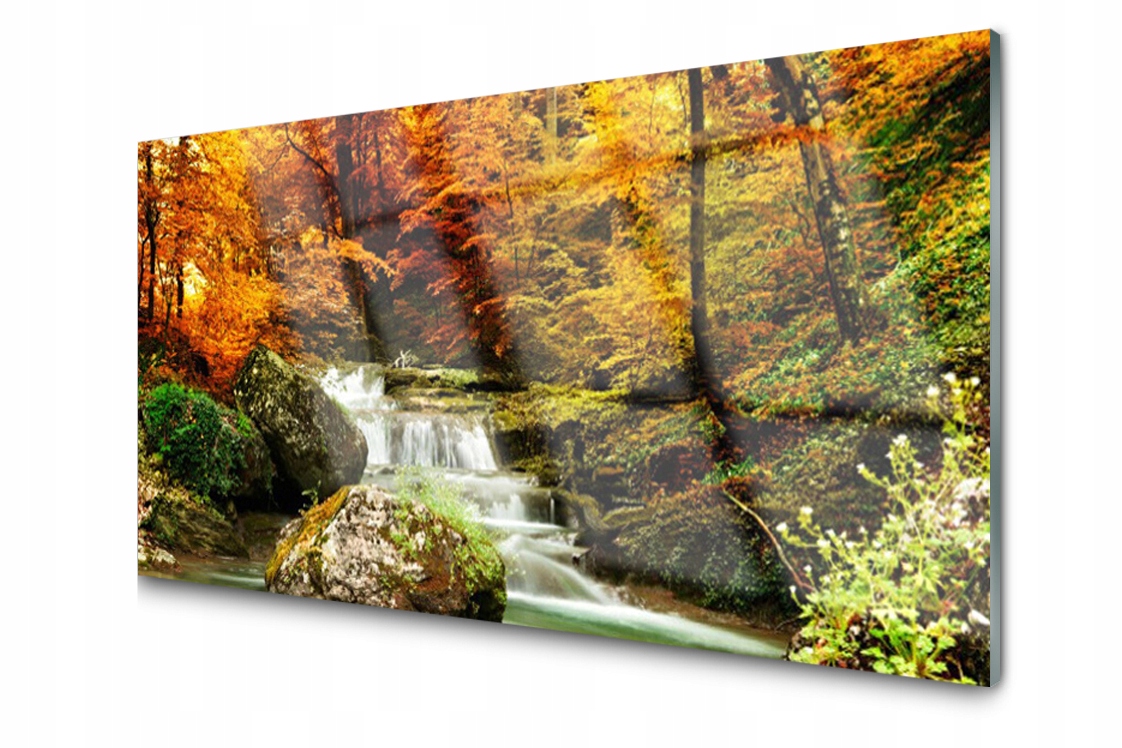 

Panel szklany dekor Wodospad Las Nature 100x50