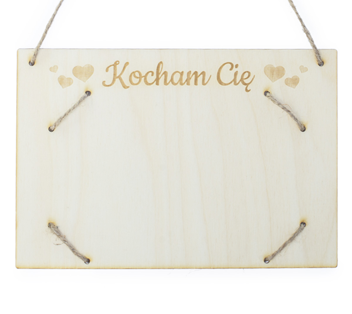 

Ramka na zdjęcie 10x15cm z napisem Kocham Cię