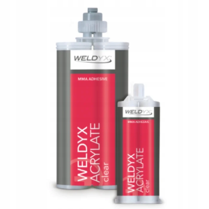 Weldyx Acrylate Clear 400 ml akrylové lepidlo 2K štruktúrované