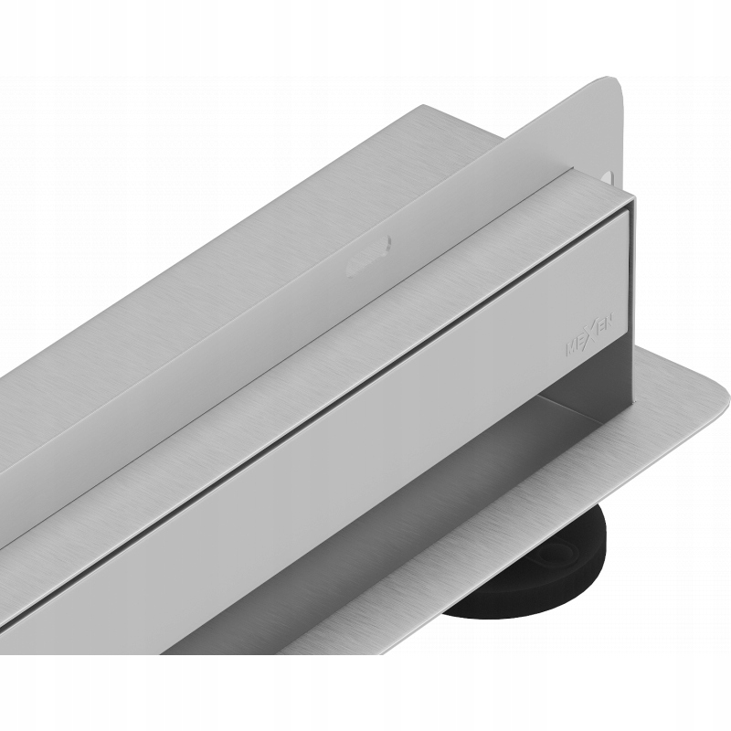 Mexen Flat Wall odtokový žľab nástenný 2 v 1 90 cm, chrómová