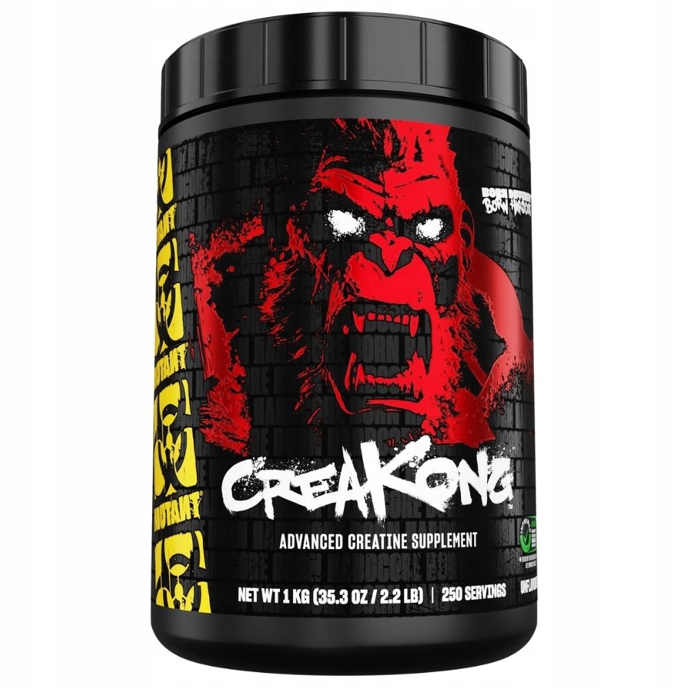 Kreatin Pvl Mutant Creakong Směs v prášku Trénink a čistá síla 1000 g