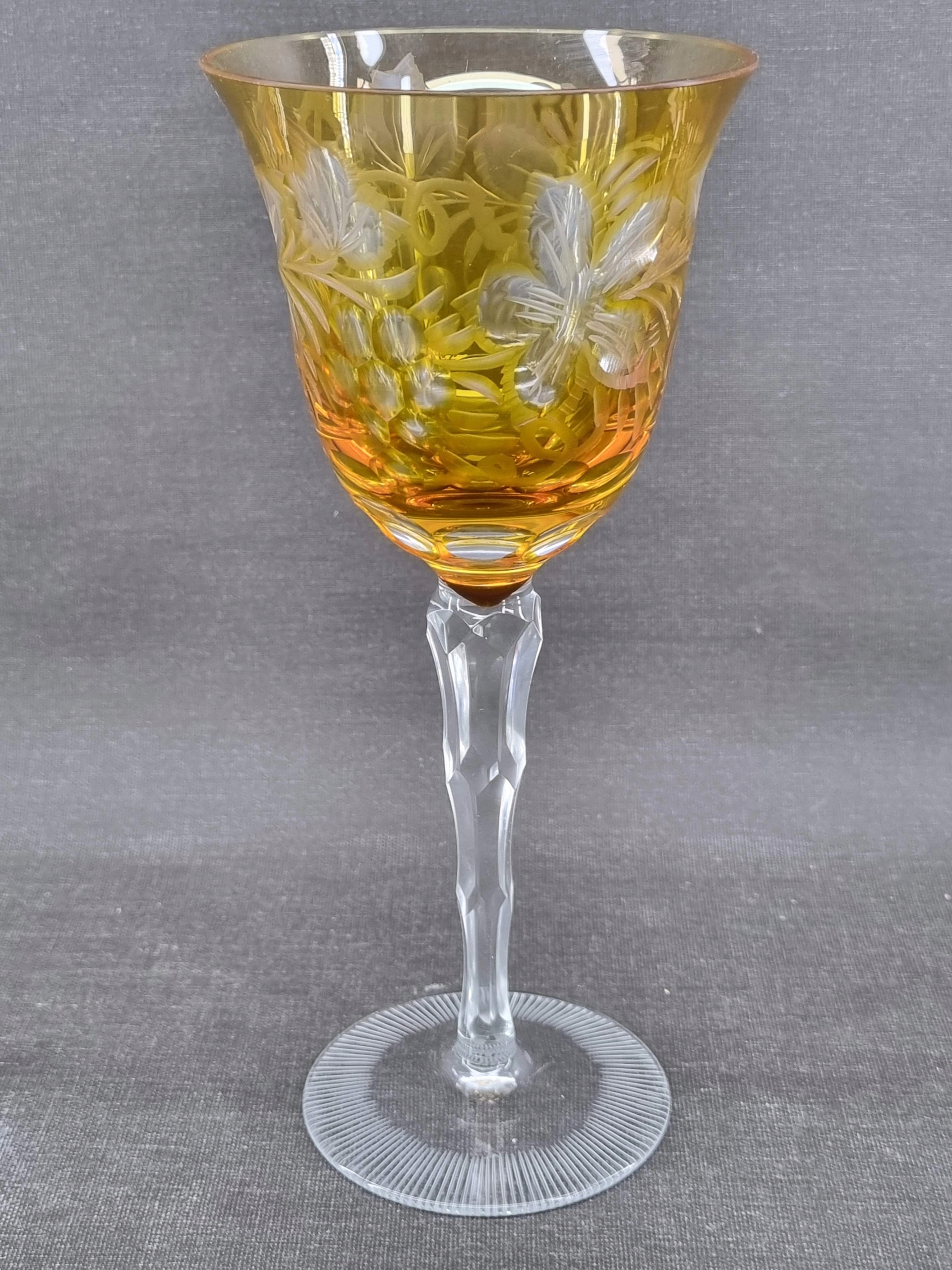 804. Remer - kieliszek kryształowy