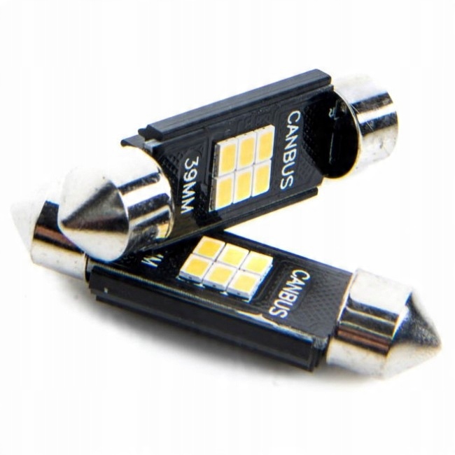 

Żarówki Led C5W C10W 6 Smd 39 mm Canbus