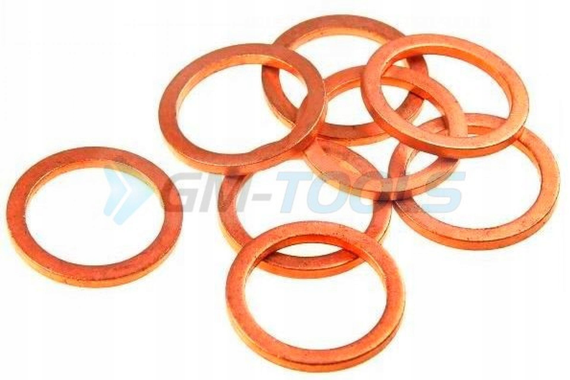 PODKŁADKI MIEDZIANE ZESTAW PODKŁADEK 220 SZT