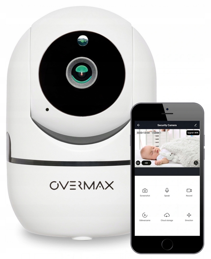 

Kamera Obrotowa Ip Wifi Fullhd Bezprzewodowa 1080P