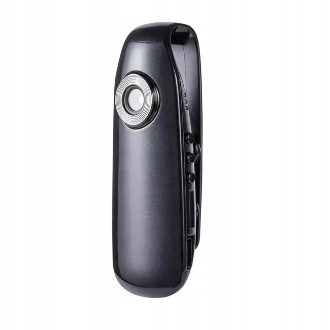 PROFESJONALNA MINI KAMERA POLICYJNA DLA BEZPIECZEŃSTWA MONITORING OSOBISTY Marka Inna