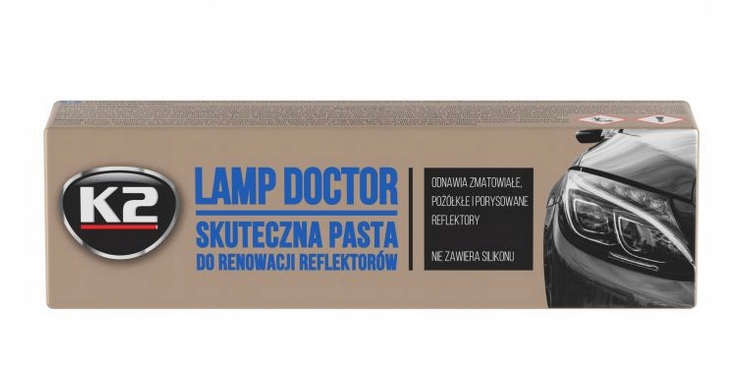 

K2 Lamp Doctor Pasta Do Renowacji Reflektorów 60G