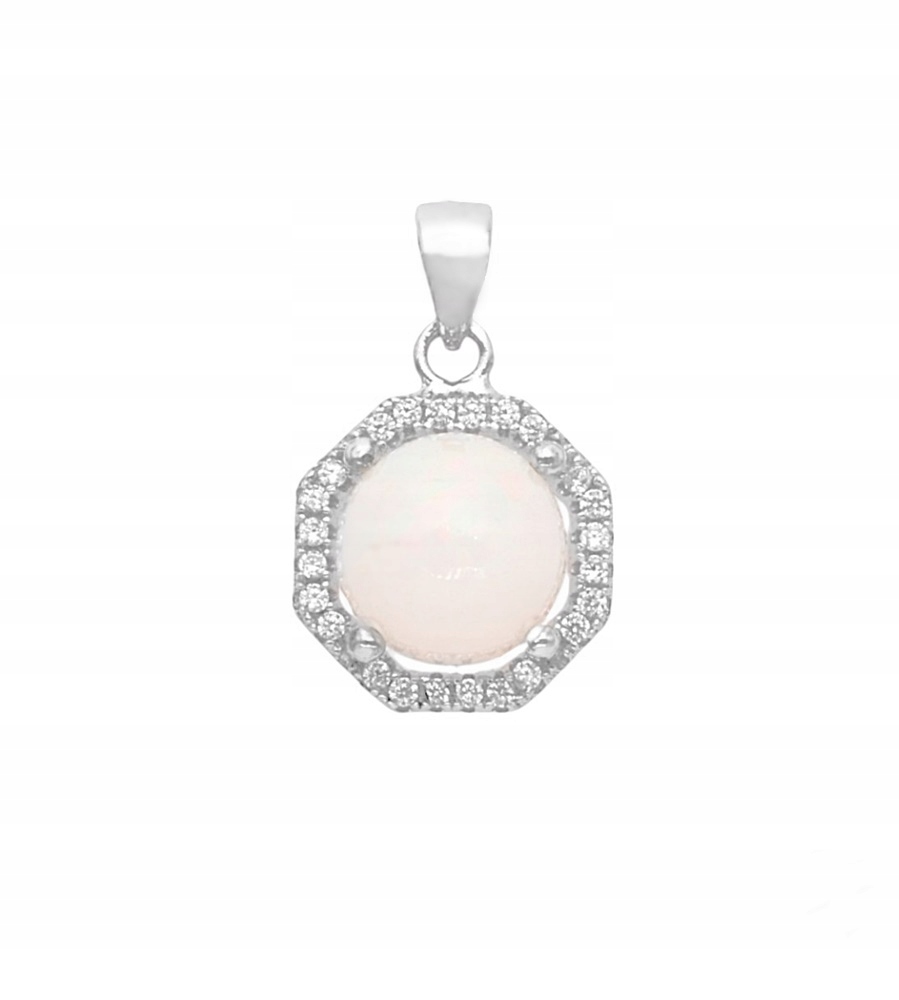 Stříbrný přívěsek Ag 925 Opal NA1180-P-OPCAB-WP