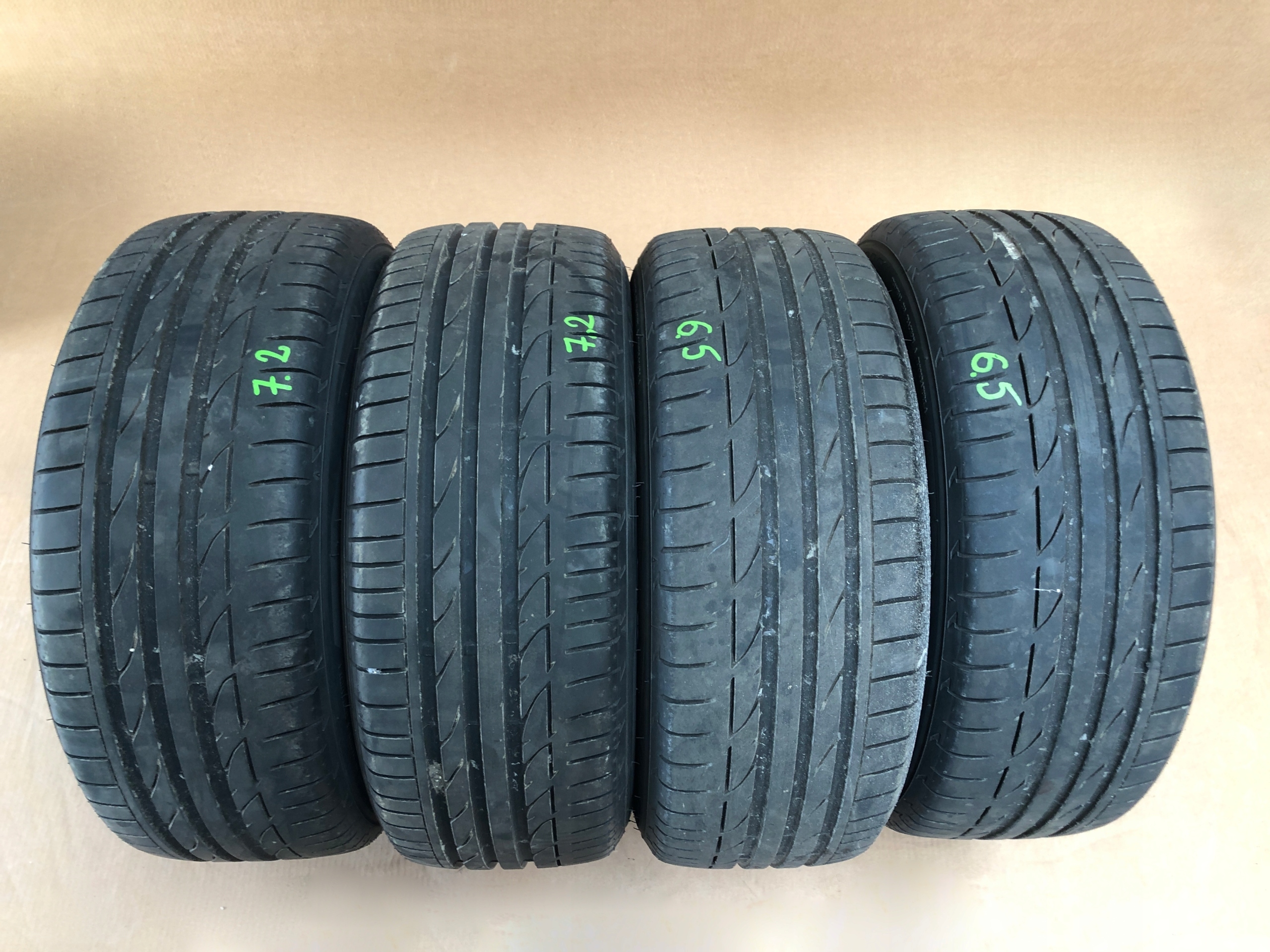 AUDI A7 4G BRIDGESTONE discs wheels 255/55R17
