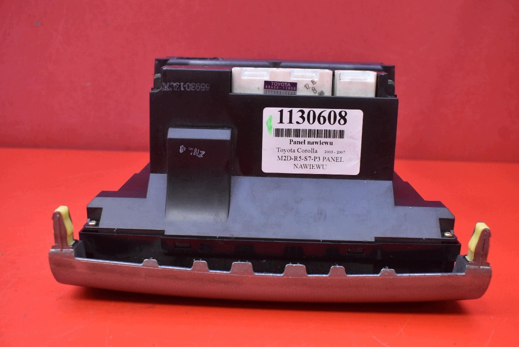 control panel air conditioning devices KLIMY 55930-13070 TOYOTA COROLLA IX E12 LIFT 03-08