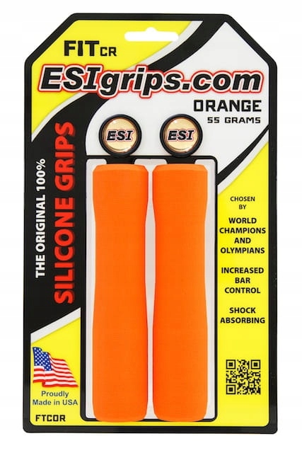 Chwyty Esi Grips Fit Cr Pomarańczowe