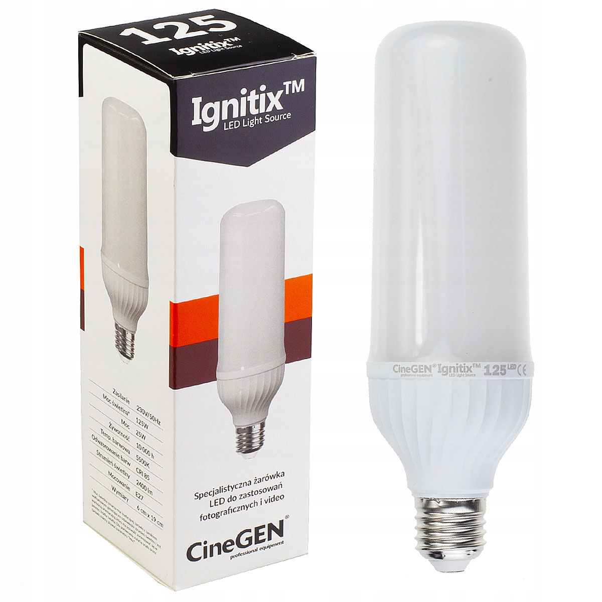 Lampa oświetleniowa LED 4x125W softbox okta 80cm statyw dyfuzor Kod producenta CGVX-O802L1