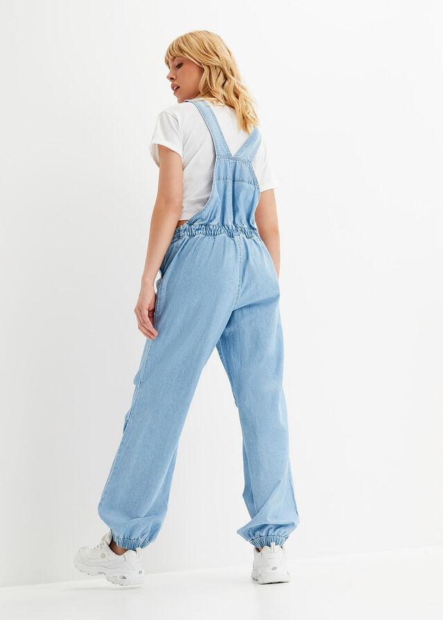 Bonprix 42 JEANSY OGRODNICZKI DAMSKIE