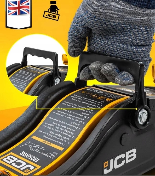 PODNOŚNIK NISKOPROFILOWY 85mm- 330mm LEWAREK ŻABA JCB 2T Minimalna wysokość podnoszenia 85 mm