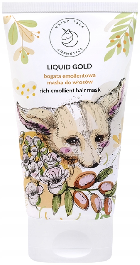 Hairy Tale Cosmetics Liquid Gold bohatá zvláčňující maska na vlasy 150 ml
