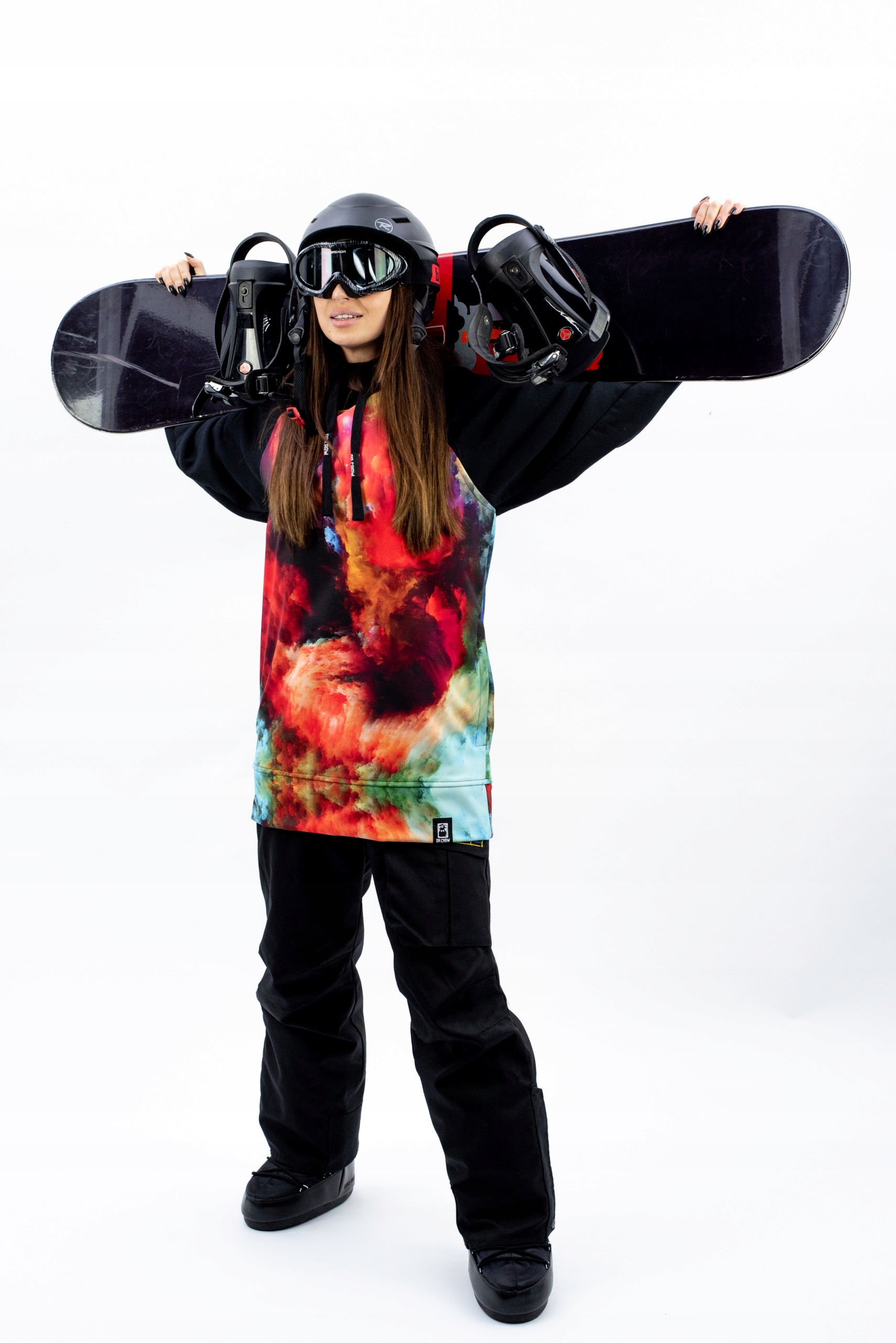 Damska Bluza Snowboardowa Fraktal S Marka inna