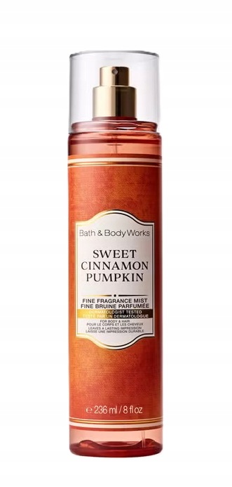 Bath & Body Works Mgiełka Zapachowa do Ciała Sweet Cinnamon Pumpkin 236 ml