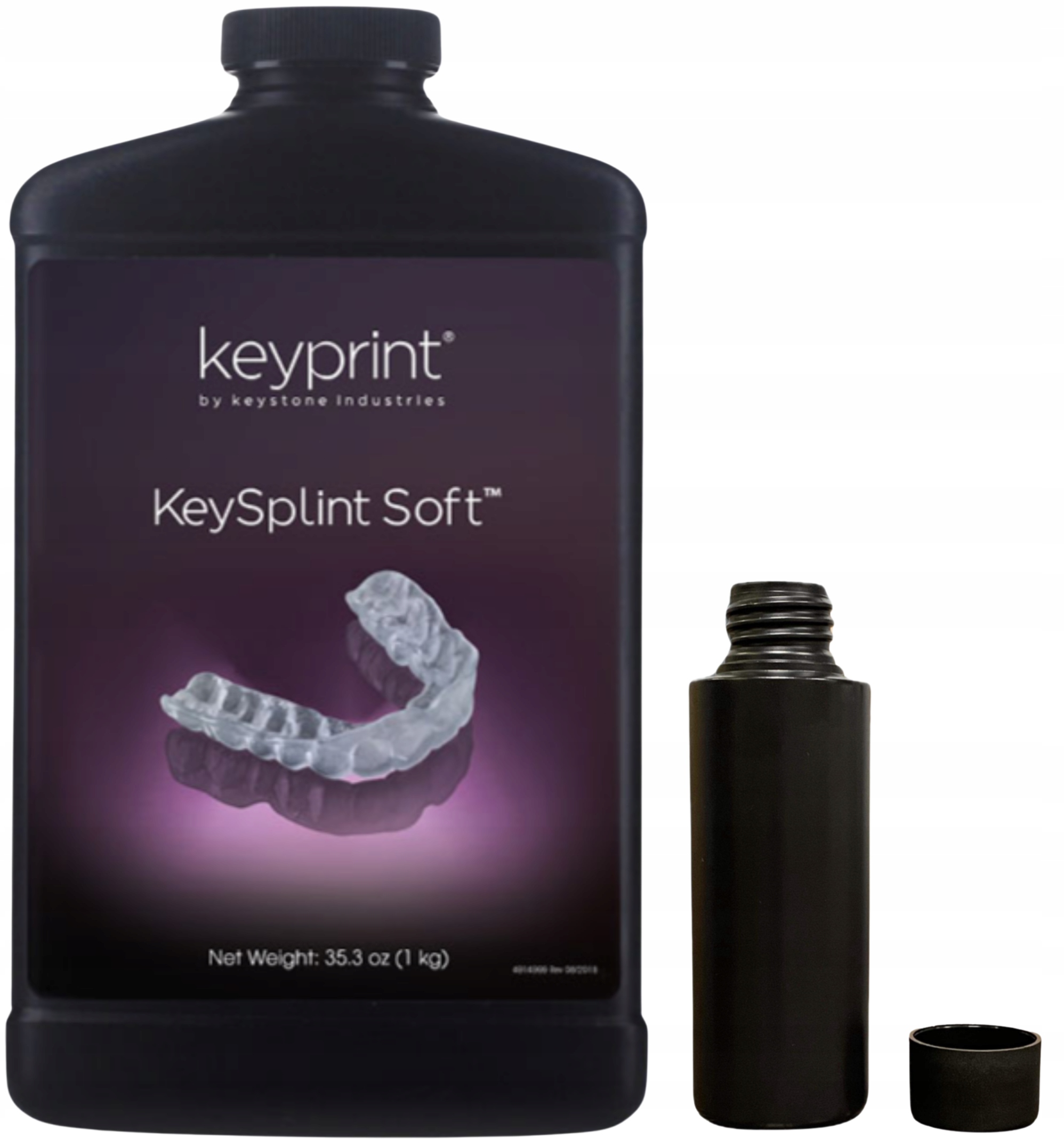 Żywica Uv Keystone KeySplint Soft Dentystyczna 0,1kg Do Drukarki 3D Trwała