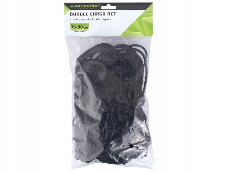 SIATKA DO MOCOWANIA BAGAŻU 75CMX90CM Z HAKAMI Producent Carmotion