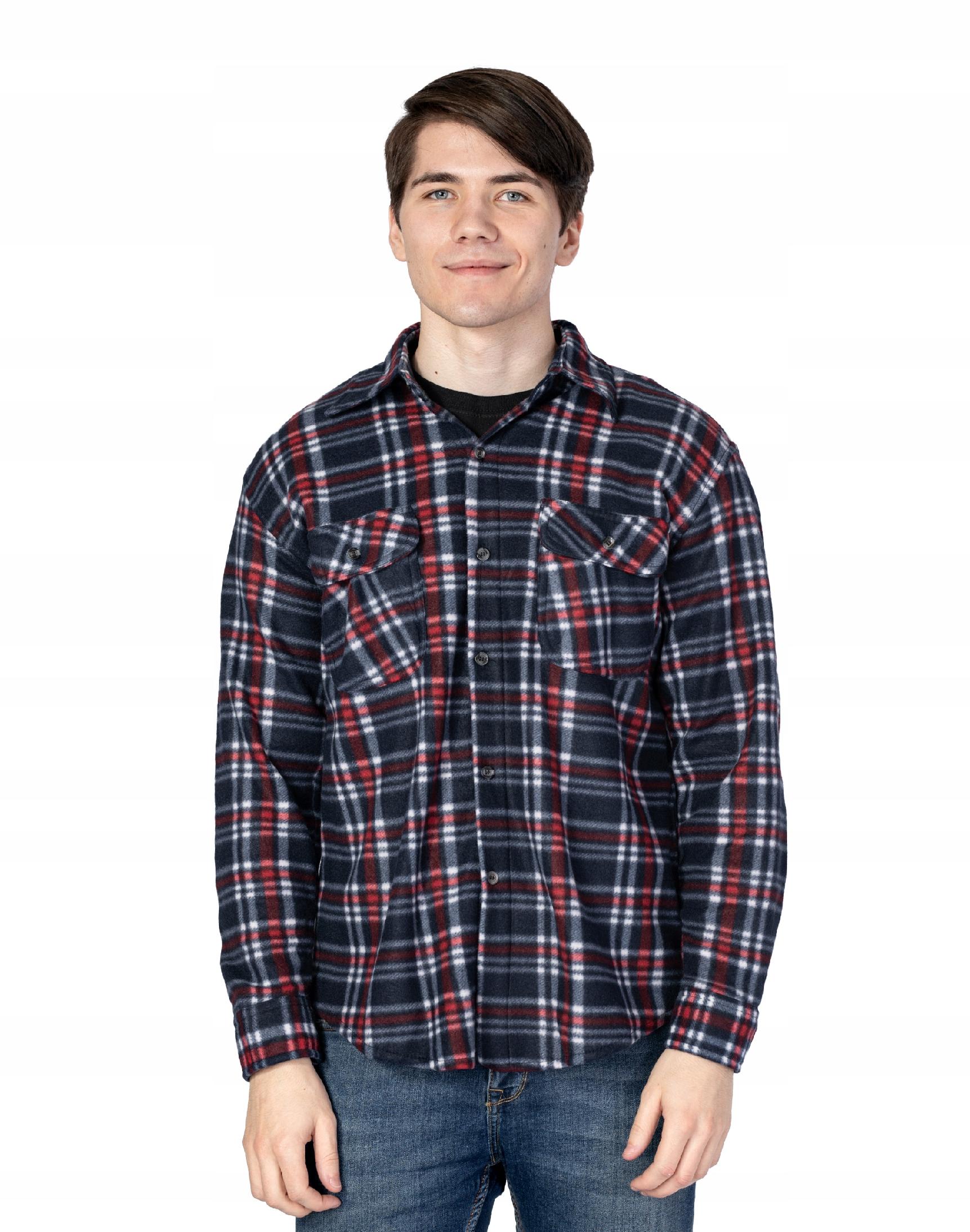 

Ciepła Koszula Polarowa Ocieplana 8014-03 2XL/3XL