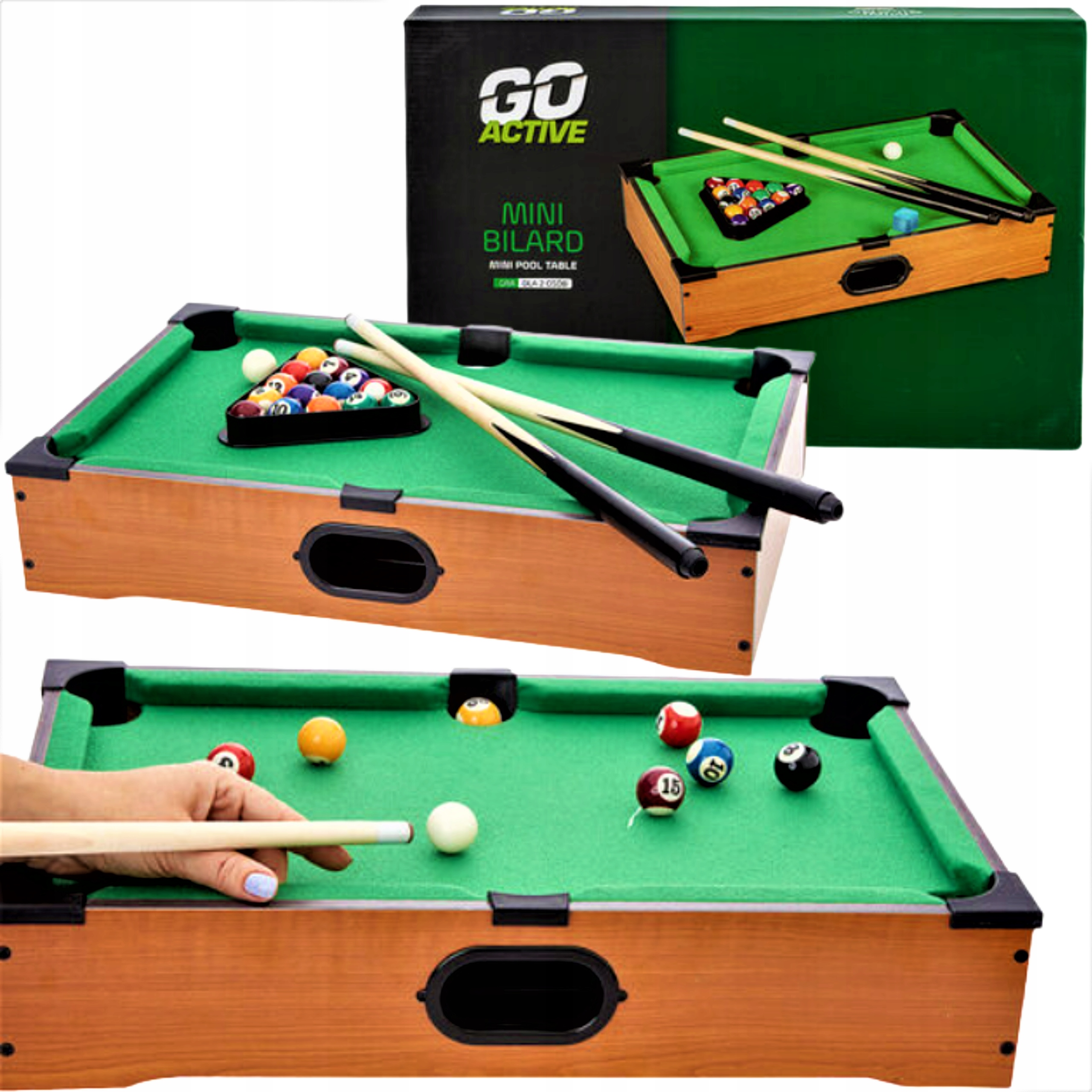 Gra Imprezowa Do Domu Biura Mini Bilard Gra stołowa Przenośna Zestaw