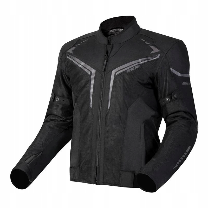 Motocyklová bunda Ozone Flow Black čierna Darčeky