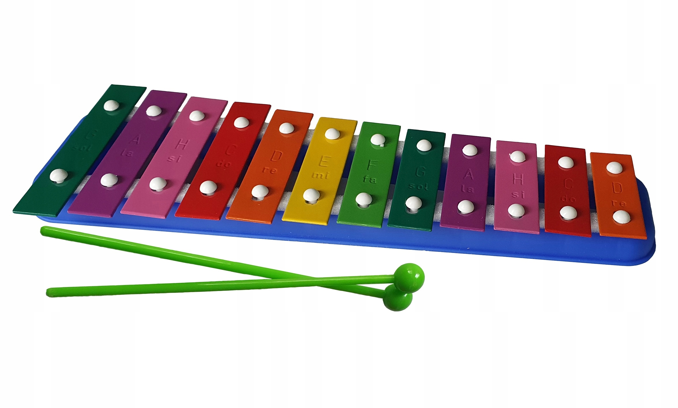 CYMBAŁKI DZWONKI Szkolne 12 TONOWE DIATONICZNE PL Rodzaj cymbałki