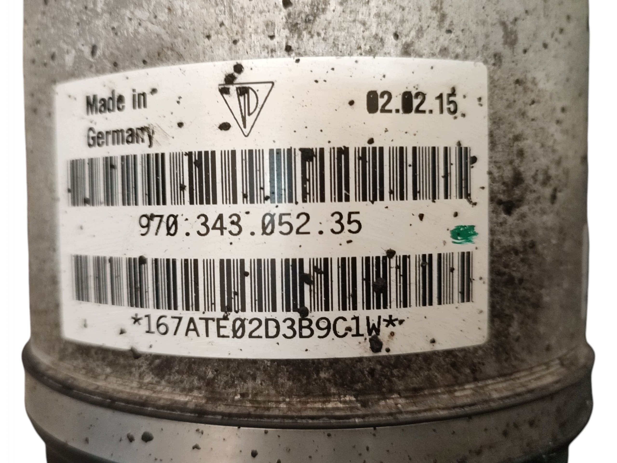 shock absorber pneumatic right front PORSCHE PANAMERA and 970 97034305235